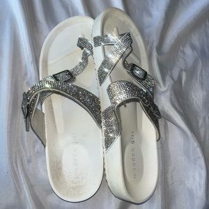 Sparkly sandals